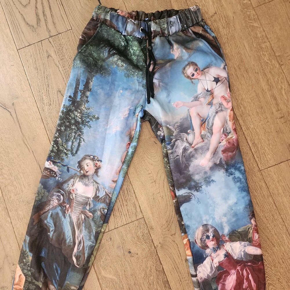 Dolls kill / current mood Da vincis demons art joggers sweatpants XS